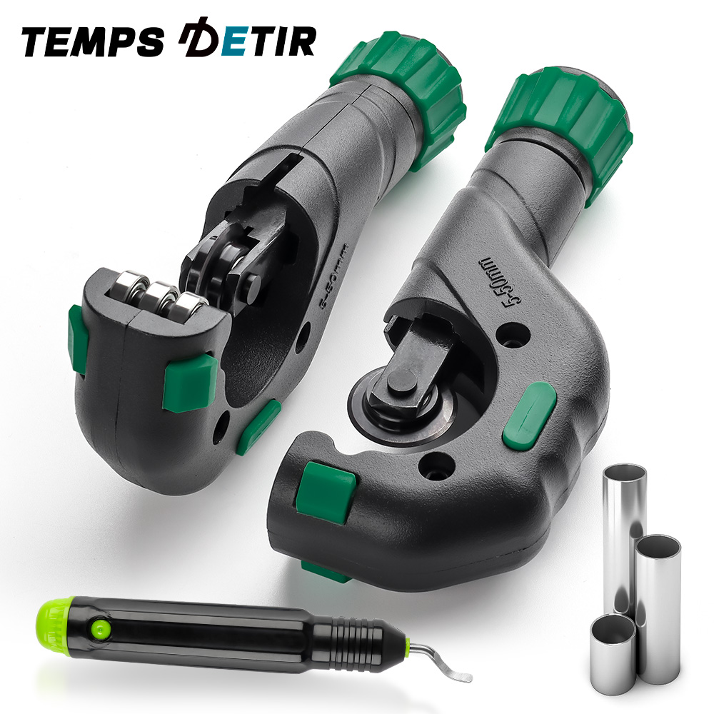 Pipe Cutter Ratchet - 5-50 ミリメートルハンドヘルドパイプカッター合金鋼刃家庭用ポータブルパイプ切断ツールアルミニウム/銅/PVC/PPR/ステンレス鋼パイプを切断するため