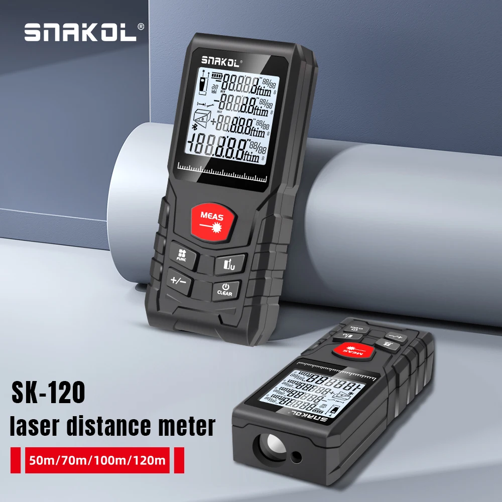 Stanley Tape 25Ft - SNAKOL SK-120 デジタルレーザー距離計 50m/70m/100m/120m - 測定用の巻尺