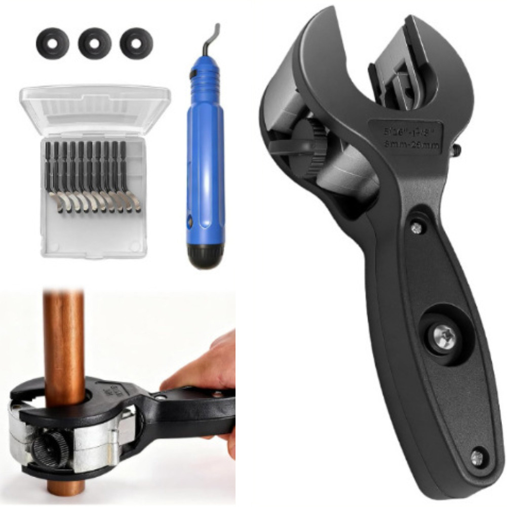 ステンレス鋼、銅、アルミニウムパイプ用の効率的なラチェットチ - Pipe Cutter Ratchet のレビューと価格